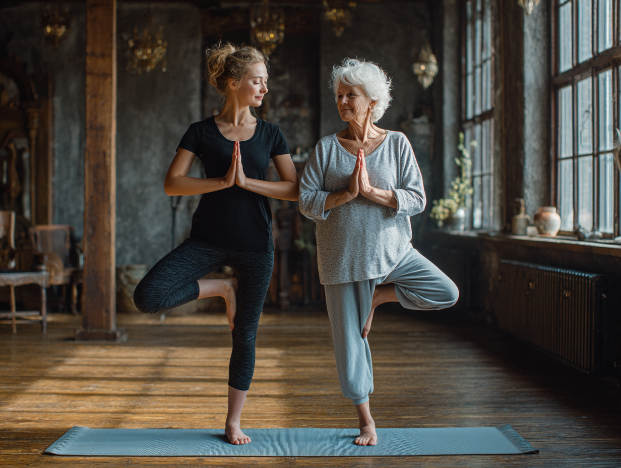 Портрет на инструктор по йога